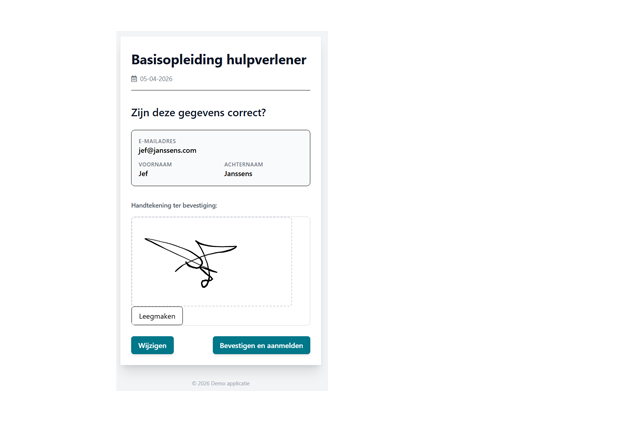 Zeg vaarwel tegen papieren aanwezigheidslijsten